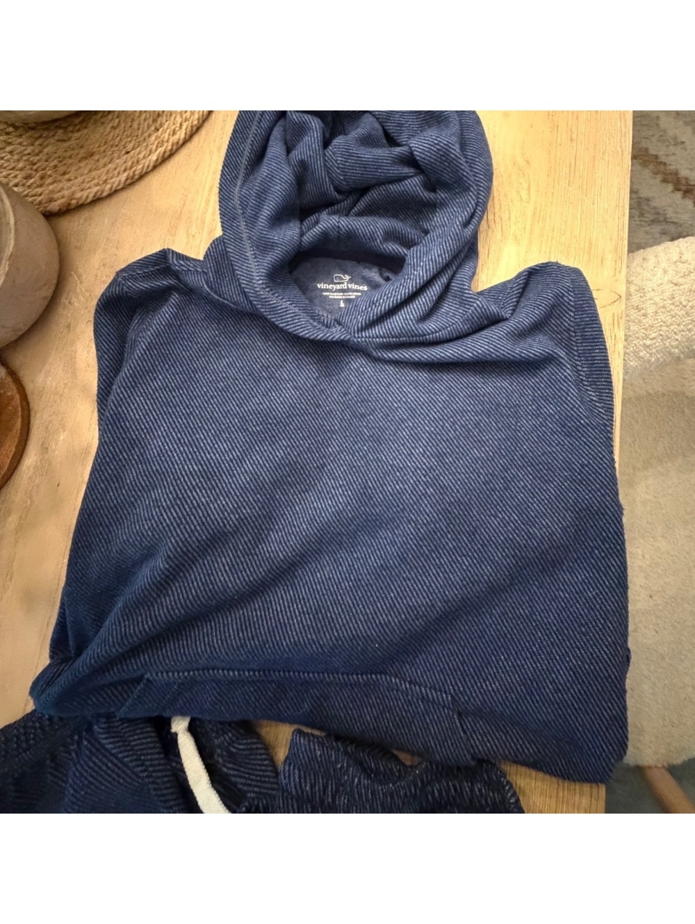 Vineyard Vines boys Navy Blue Tracksuit Hoodie and Pants Set